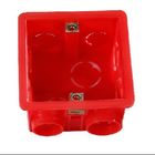 Electric Wires UPVC Pipes And Fittings Cylinder PVC Junction Box 4 Way